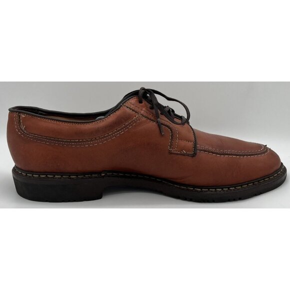 Allen Edmonds Wilbert Mens Size 10.5 D Chili Brown Oxford Leather Comfort Shoes main image 10